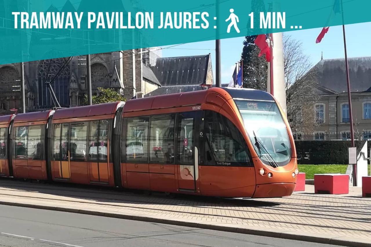 Tramway 8 Jaures Cosy Proche Gare Lejlighed Le Mans Eksteriør billede